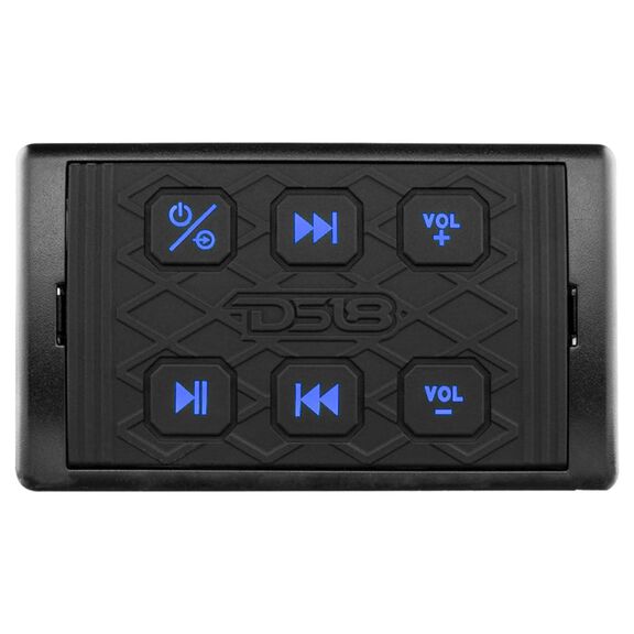 Marine Waterproof Audio Receiver Universal Enclosure with Bluetooth Streaming Controller (Works with android and iPhone) image number 1
