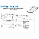 RIB-310 Single Floor Rigid Hypalon Inflatable Boat image number 1