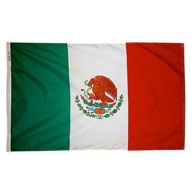 12" x 18" Mexico Flag