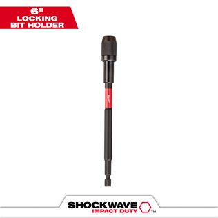 SHOCKWAVE&trade; 6" Impact Locking Bit Holder