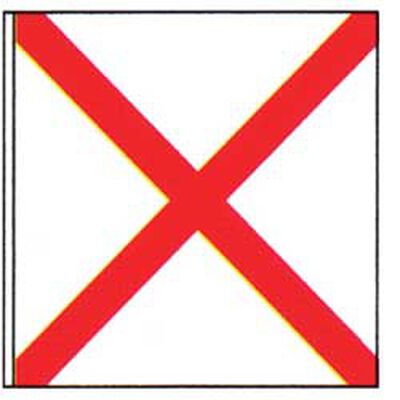 Code of Signals Flag (V)