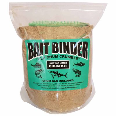 4 lb. Bait Binder Old Chum Crumble Chum Kit