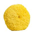 Pad 8" Double Sided Twisted Wool Yellow Wool/Acrylic Blend with Quick Disconnect image number 0
