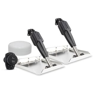 Complete 12" x 12" Edge Mount Trim Tab Kit With Pro Control Auto EP