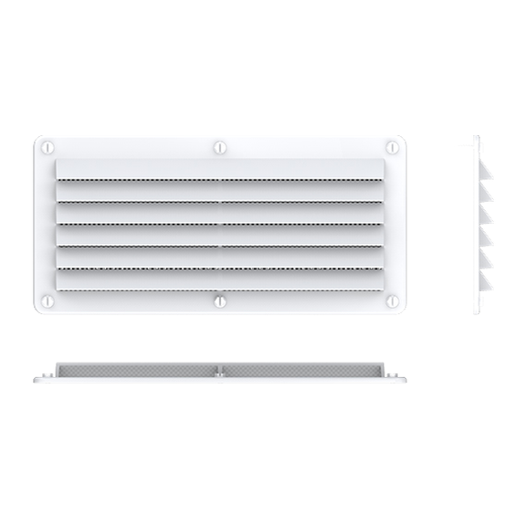 Dent Vent for Marine & RV 5" X 10.40" White image number 1