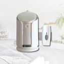 America Battery Powered Wireless Portable Door Bell Chime with Visual Alert Kit, 8 Chime Tones image number 7