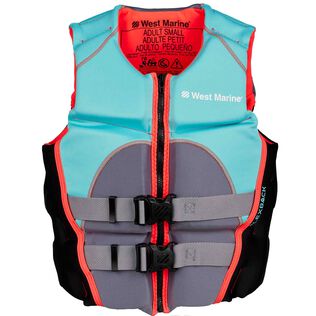 Adult Women's Type III Neoprene Flex Back Rapid-Dry Vest PFDs