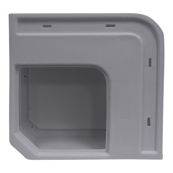Deluxe Pontoon Radius Corner Section, Base Only image number 1