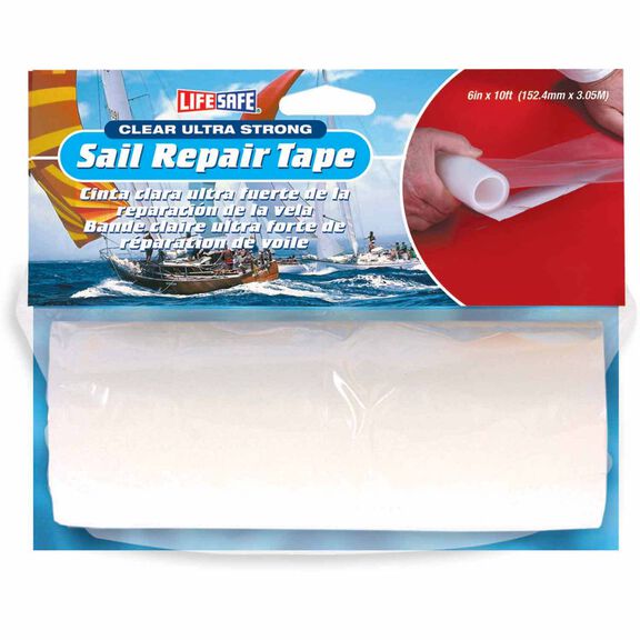 6" X 10' Sail Repair Tape, Clear image number 0