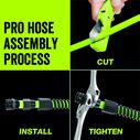 Flexzilla Pro Water Hose Male Reusable Fitting 5/8" Barb 3/4" Male GHT image number 2