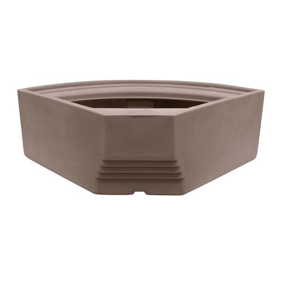 Premier Series Pontoon 28" Radius Corner Seat, Base Only image number 2