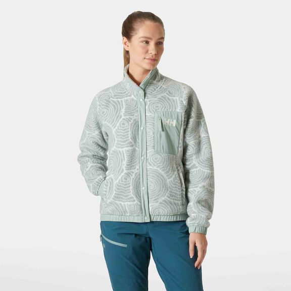 Women's Imperial Printed Pile Snap Jacket image number 0
