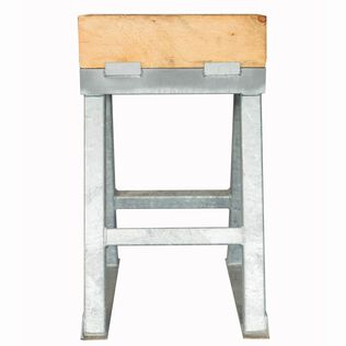 Heavy Duty Galvanized Keel Bench, 36&rdquo; H x 21&rdquo; W