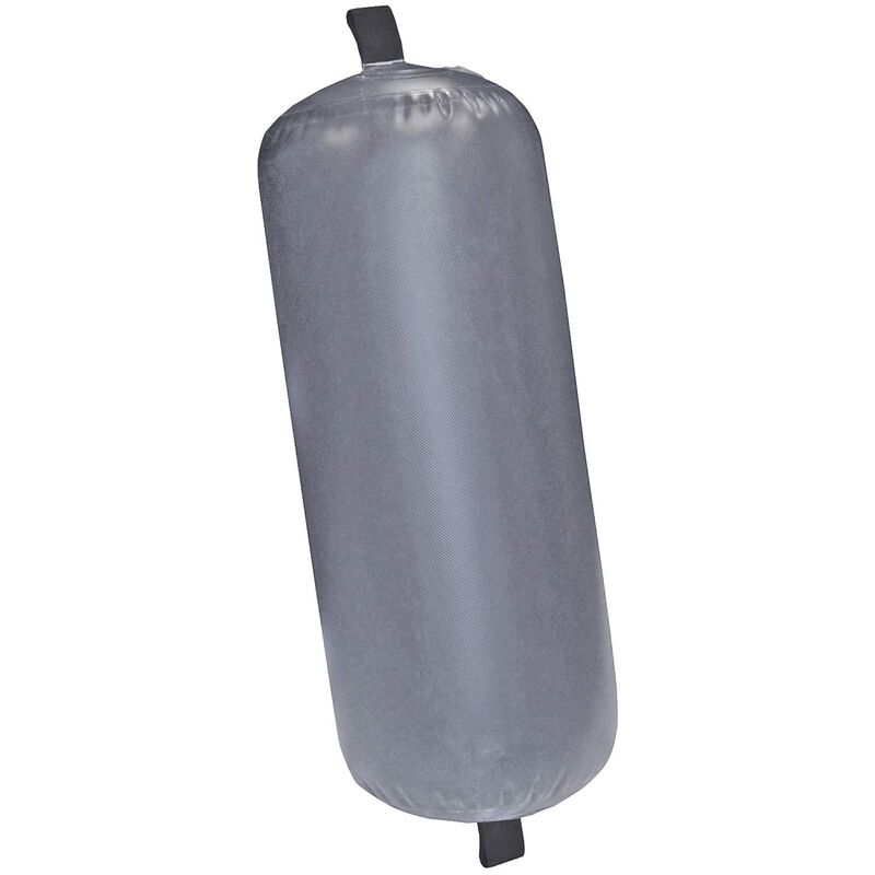 24" Dia. X 42" L Super Duty Inflatable Yacht Fender, Gray image number null