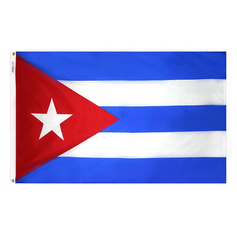 12" x 18" Cuba Courtesy Flag image number null