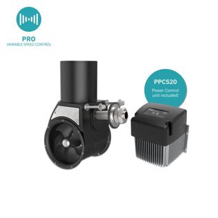 Side-Power SXP35 12V DC External Compact Stern Thruster Proportional 50mm transom