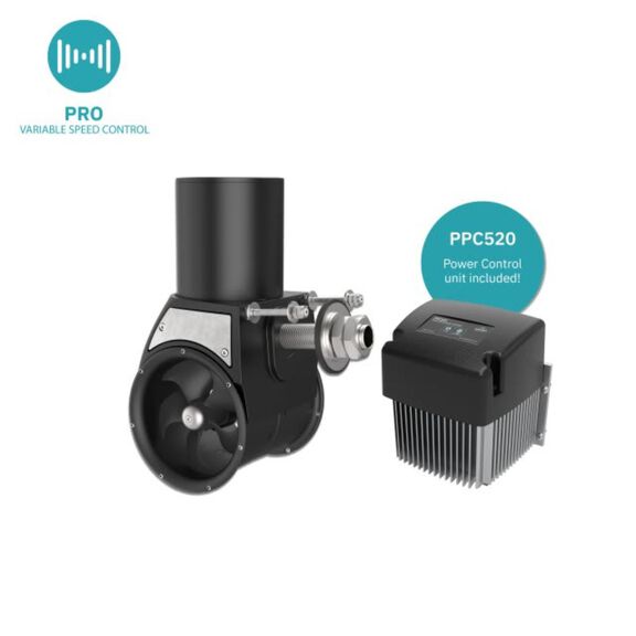 Side-Power SXP35 12V DC External Compact Stern Thruster Proportional 50mm transom image number 0