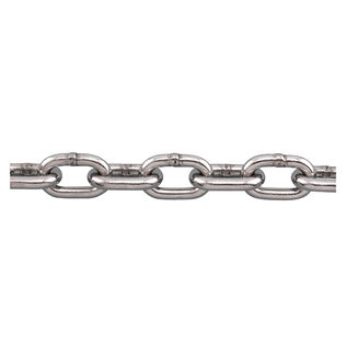 Stainless Steel Proof Coil Chain, Sold by the Foot