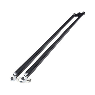 Windshield Wiper Pantograph Arm with Washing Jet 24 to 35" Fixed Tip Stainless Steel