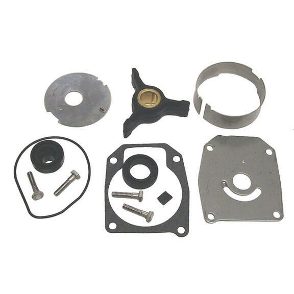 18-3394 Water Pump Kit - Without Housing for Johnson/Evinrude Outboard Motors image number 0