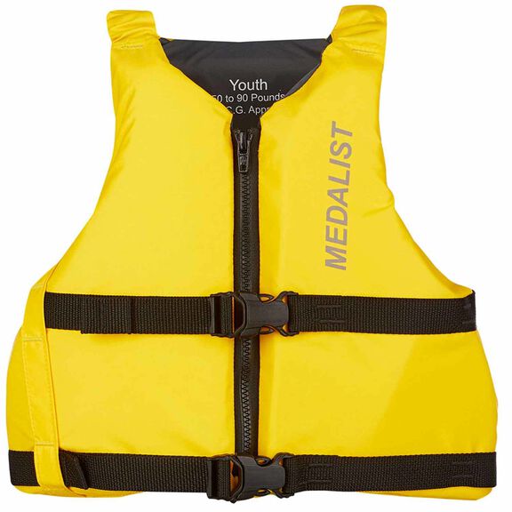 Sail Medalist Life Jacket, Youth, 50-90lb. image number 0