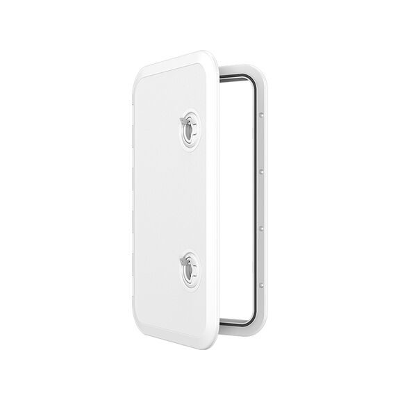 Locking Marine Boat Deck Rectangular Access Hatch - 13.9" x 23.86" (353mm x 606mm) image number 1