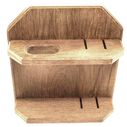 Teak Knife and Plier Holder image number 1