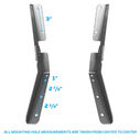 Aluminum NO Pinch Seat Hinge, Silver image number 2