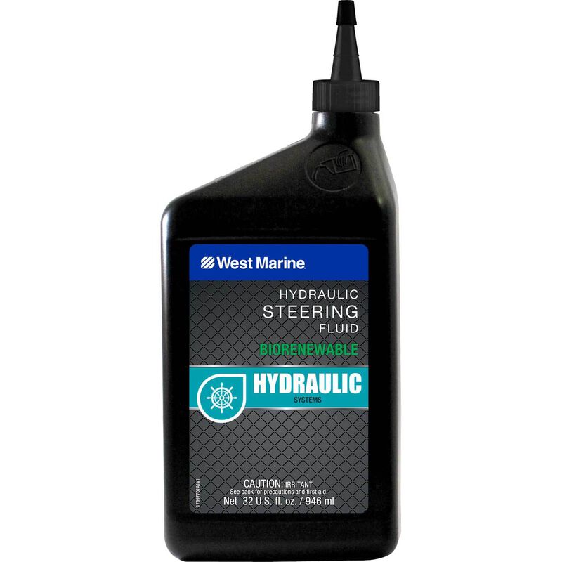 WEST MARINE Biorenewable Hydraulic Steering Fluid, 32 oz. West Marine