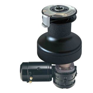 Lewmar 40EST EVO Alloy Black Electric Winch Kit - 12V