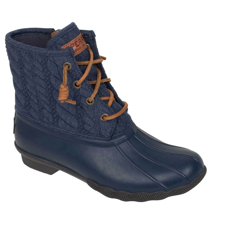 Women’s Saltwater Rope Embossed Duck Boots image number 0