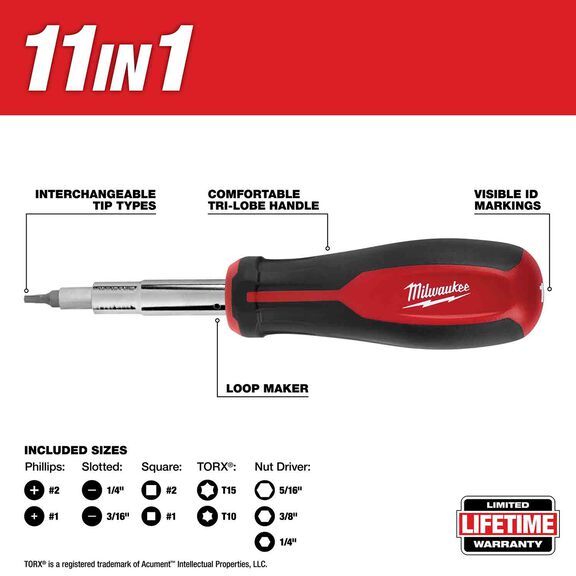 11-in-1 Screwdriver SQ image number 1