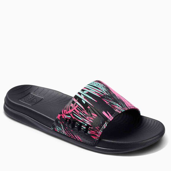 Women's Reef One Slide Sandals image number 0