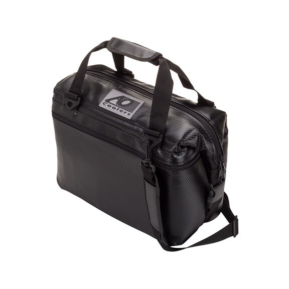 12-Can Carbon Soft-Sided Cooler image number 0