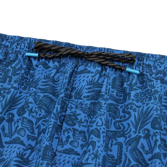 Men's Palapa Fish Folk Volley Shorts image number 2