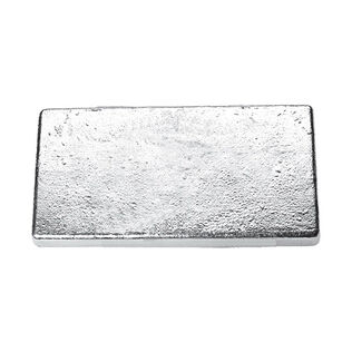 Bar/Plate Aluminum Medium Hull Anode with Wire, 4" x 6" x 0.75"