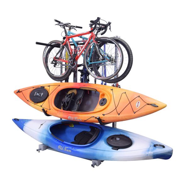 FS Rack Floor Based Storage System 3 Bike, 2 Kayak, 6 Ski Storage Rack image number 1