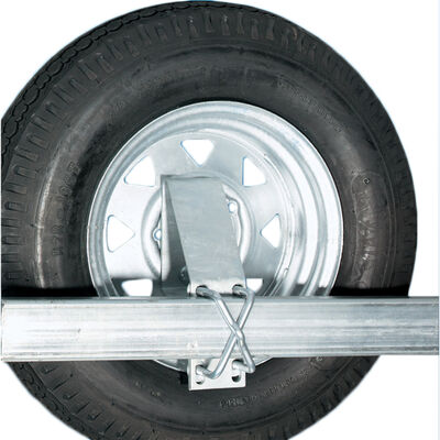 Trailer Spare Tire Carrier with U-Bolts