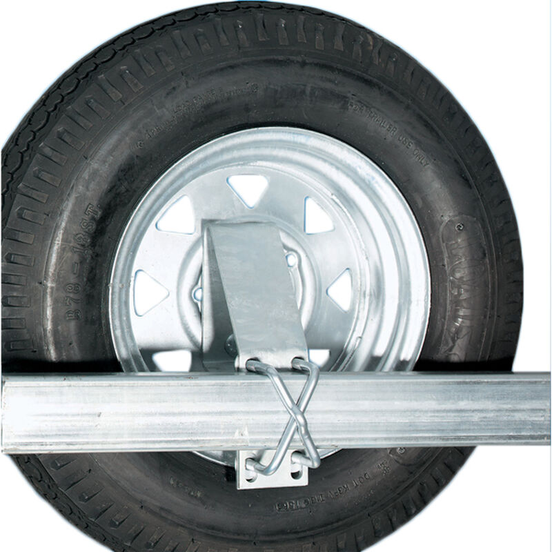 Trailer Spare Tire Carrier with U-Bolts image number 0