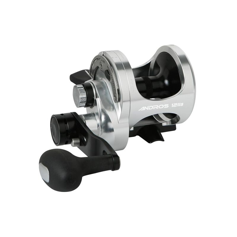 Andros "A" Series A-12IIA Two-Speed Lever Drag Conventional Reel image number 1