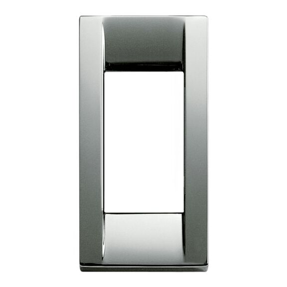 Vimar Idea Classica 16781.36 1-Module Cover Plate, Polished Chrome image number 0