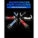 BLUEWING Zirconia Outrigger Release Clips Red, 2pcs image number 6