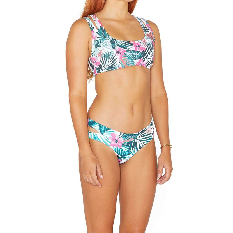 Women's Max Hawaiian Hideaway Moderate Hipster Bikini Bottoms image number 1