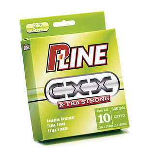 CXX X-Tra Strong Monofilament Line, Moss Green, 300 yds.