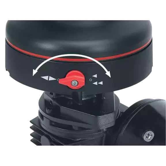 #40 Bronze Rewind&trade; Radial Electric Winch, 24V, Left Mount image number 2