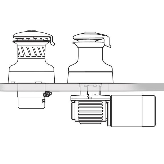 UniPower Self-Tailing Radial All-Chrome Winch image number 3