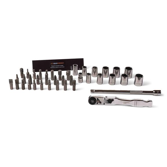 41-Piece SAE/Metric MicroDriver Set image number 0