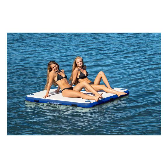 WEST MARINE Floating Dock Kit 6' x 6' x 6" Inflatable Platform West