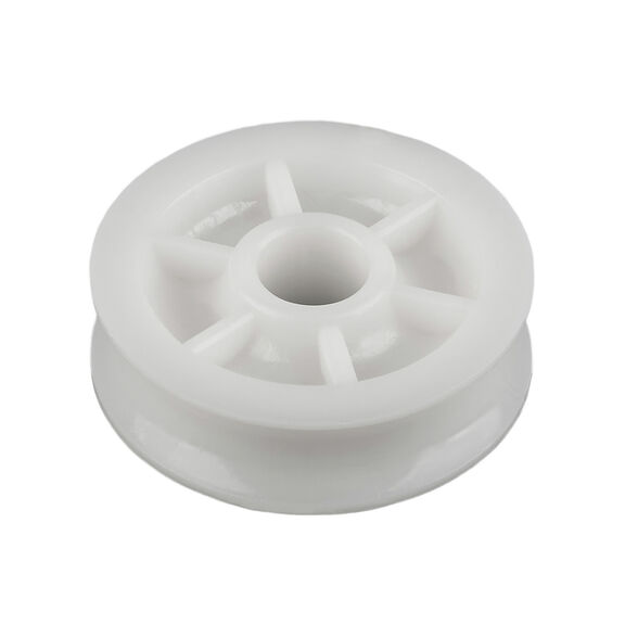 Delrin Sheave, 1/2" Max. Line Dia., 2" OD, 1/2" ID, 5/8" Width image number 0