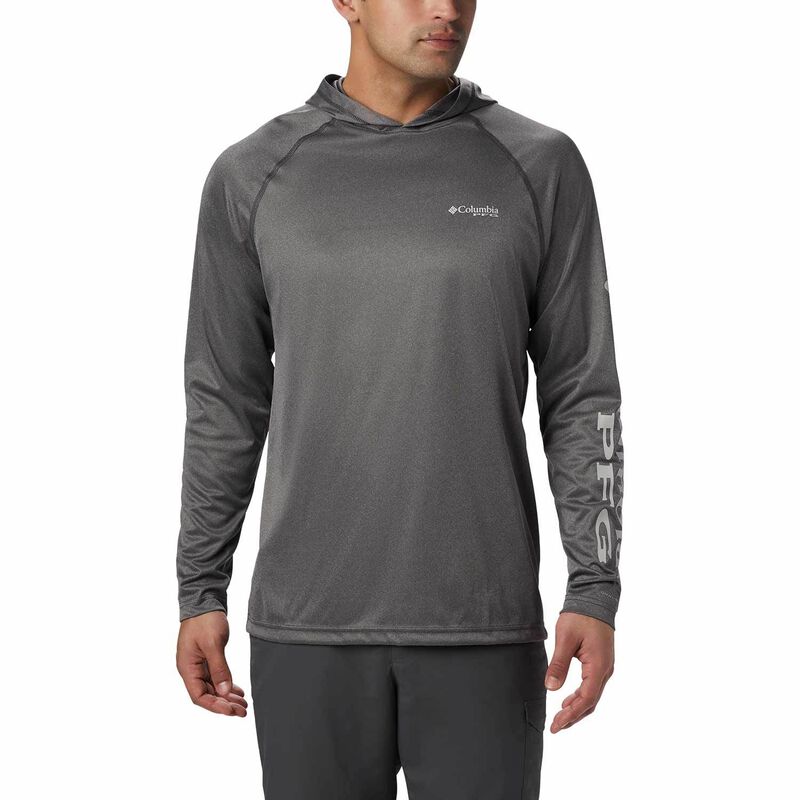 Men's Terminal Tackle™ Heather Hooded Shirt image number 0